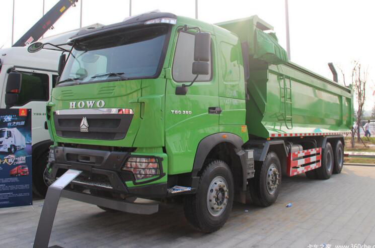 中國重汽HOWO T6G 380馬力 8X4 渣土自卸車(ZZ3317N386WE1)